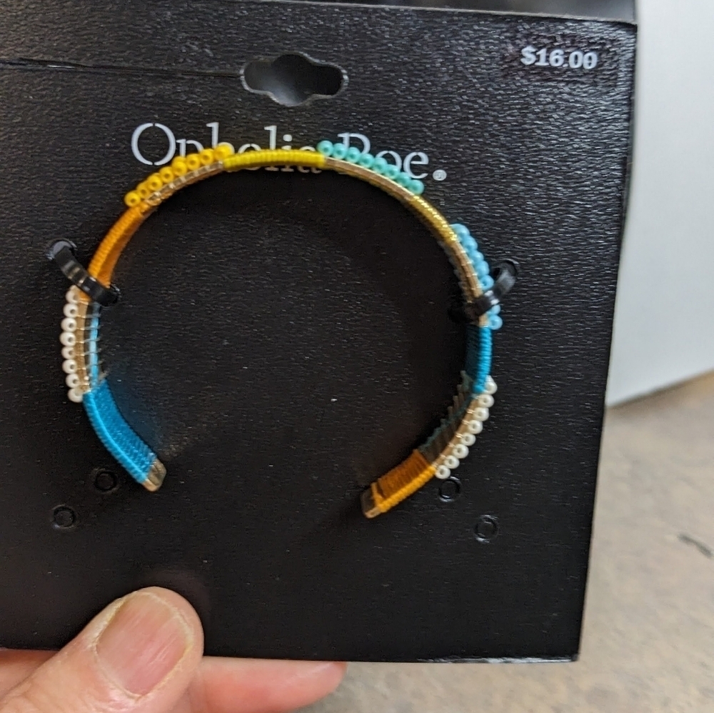 Ophelia Roe Multi Color and Texture Cuff - Picture 4 of 6